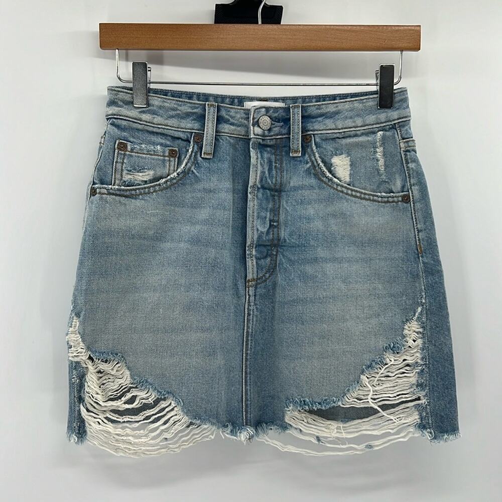 Boyish The Corey Distressed Skirt - Sample - 26